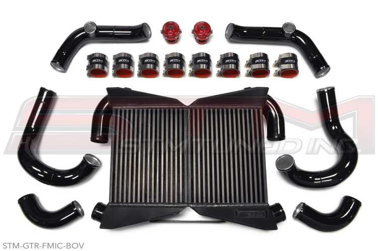 STM-GTR-FMIC-BOV STM R35 GT-R Intercooler Kit with TiAL Valves