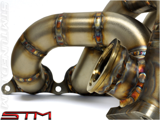 STM FRONT   FACING TURBO MANIFOLD EVO 8   9  